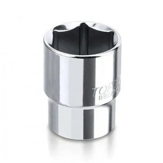 بکس تکی کوتاه شش پر 1/2 اینچ سایز 19 تاپ تول مدل TOPTUL BAEA1619
